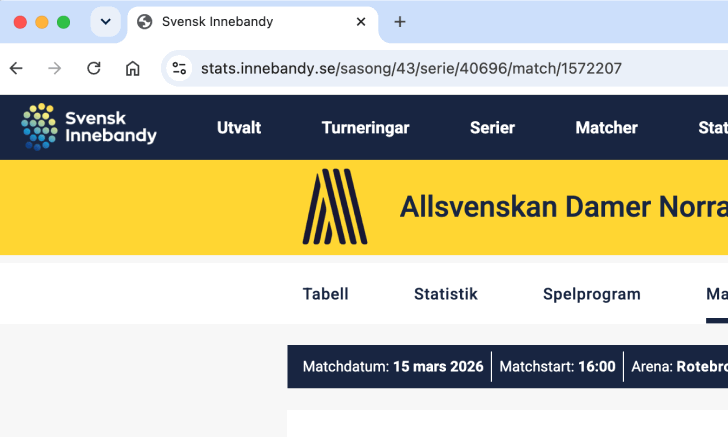 Demo: klistra in länk från IBIS i LiveGrafik